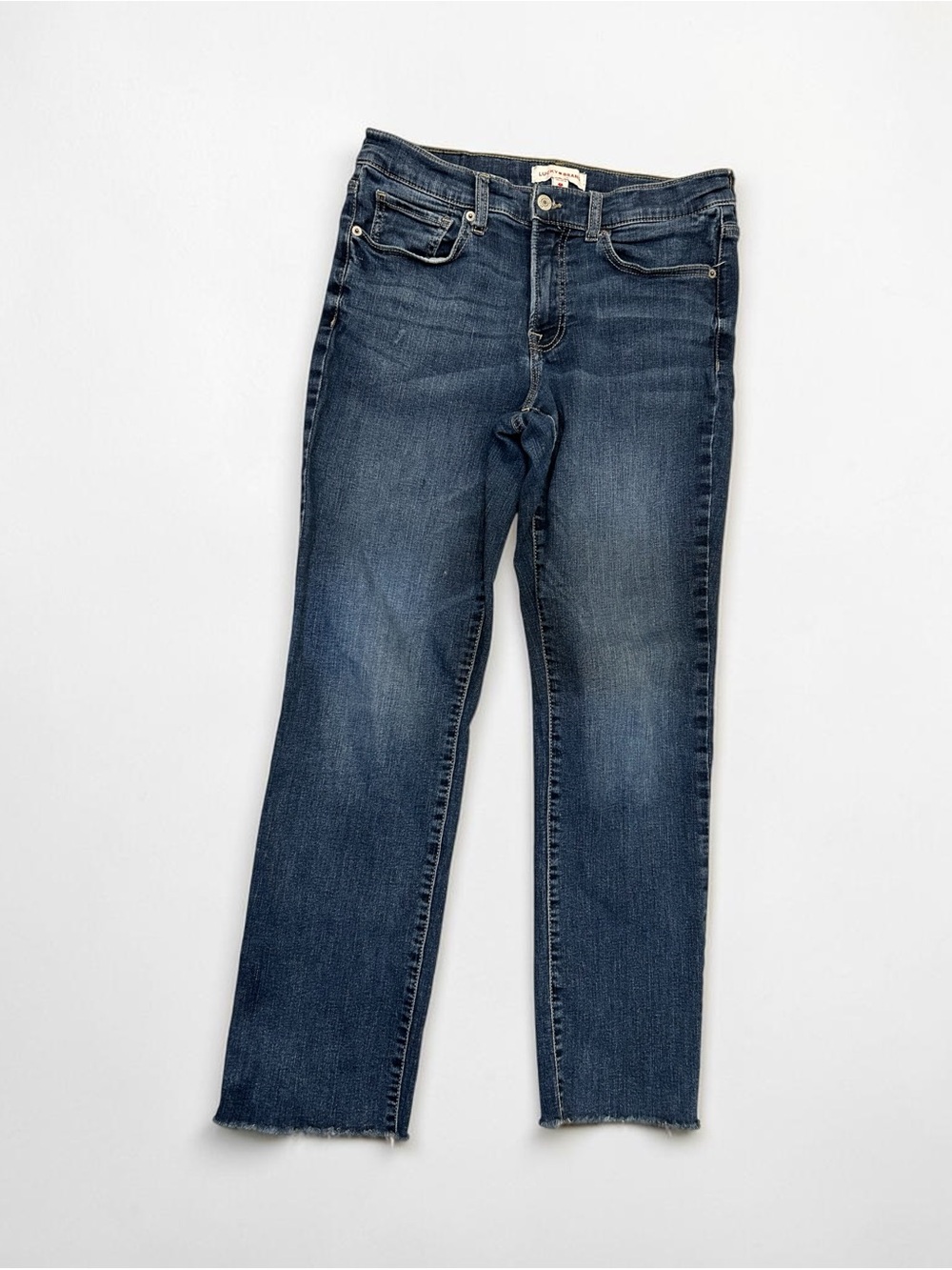 Lucky Brand Women's Sweet Straight-Leg w/ fringe